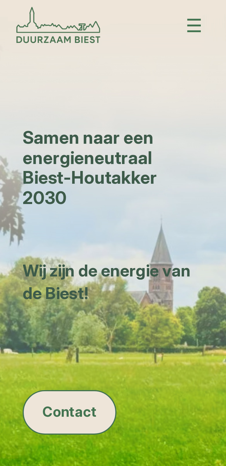 Duurzaambiest: weergave op mobiel